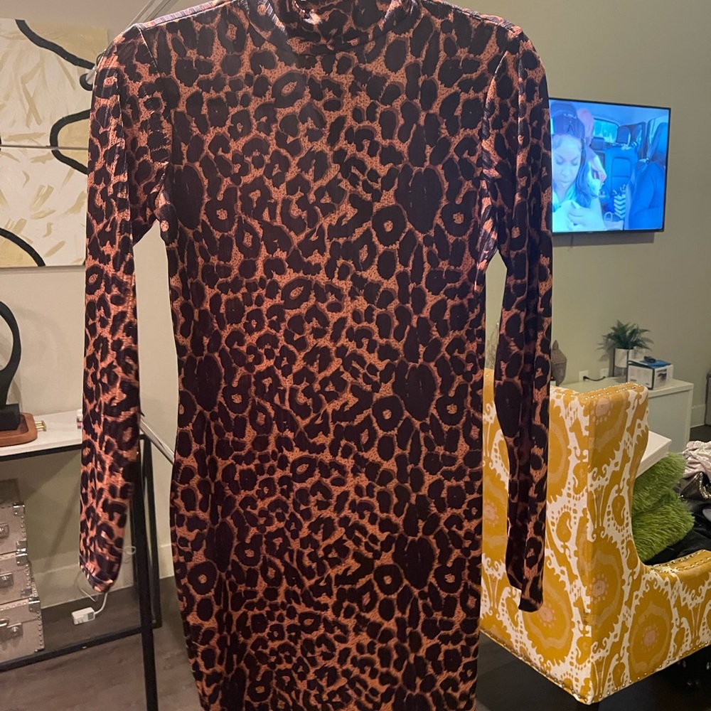 PLT cheetah Dress